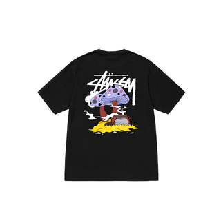 Áo Thun Oversize Stussy Mushroom