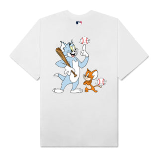 Áo Thun Oversize MLB Tom and Jerry New York Yankees