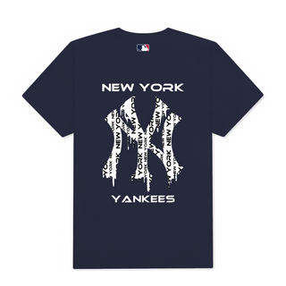 Áo Thun Oversize MLB New York Yankees Water Line