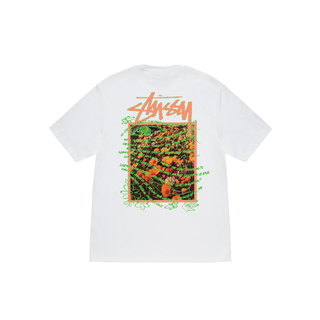 Áo Thun Oversize Stussy Flower