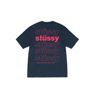 Áo Thun Oversize Stussy Pink