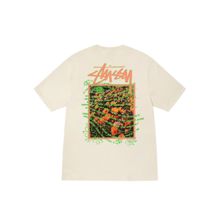 Áo Thun Oversize Stussy Flower