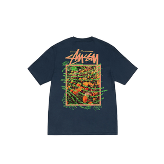 Áo Thun Oversize Stussy Flower