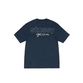 Áo Thun Oversize Stussy Spout 100 Cotton