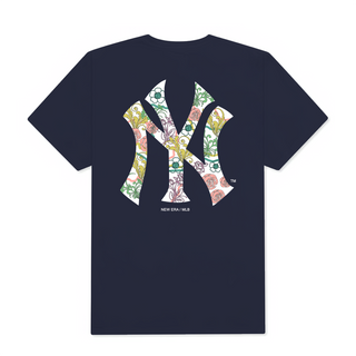 Áo Thun Oversize MLB New York Yankees Flower Chipi