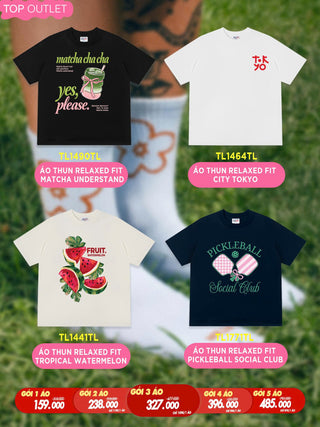 [Mystery Pack] Áo Thun Relaxed Fit - Hình In Ngẫu Nhiên.