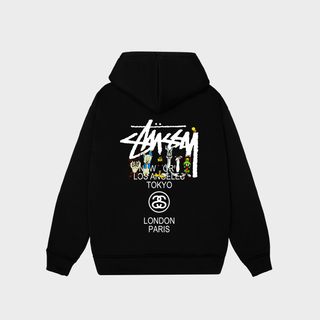 Áo Hoodie Stussy Disney