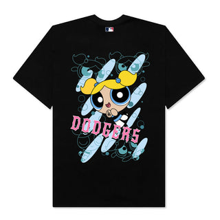 Áo Thun Oversize MLB Bubbles The Powerpuff Girls Los Angeles Dodgers