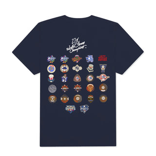 Áo Thun Oversize MLB New York Yankees Logos History