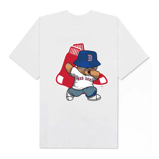 Áo Thun Oversize MLB Boston Red Sox Teddy Bear