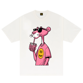 Áo Thun Oversize Drew Dope Pink Panther