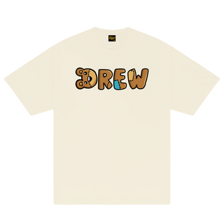 Áo Thun Oversize Drew Teddy Typo Logo