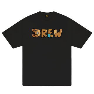 Áo Thun Oversize Drew Teddy Typo Logo