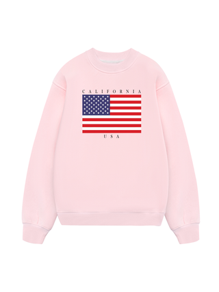 USA California Basic Style Sweater