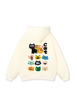 Side by Meow Hoodie