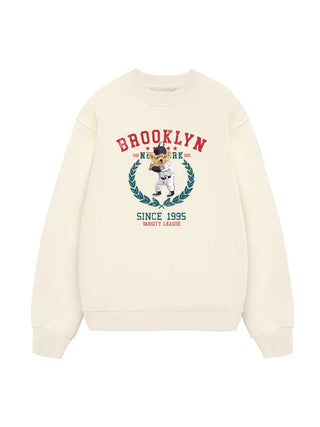 Baseball Teddy Team Sweater