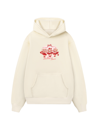 Girly Mood Ballet Bears Hoodie