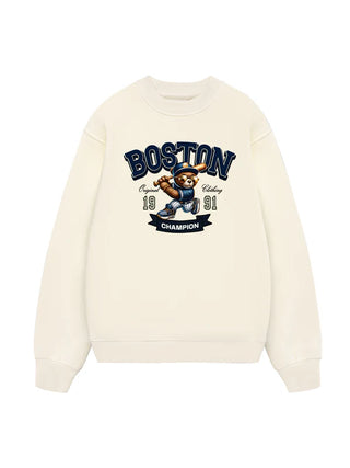 Baseball Boston Teddy Sweater