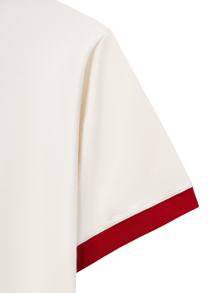 Áo Thun Ringer Relaxed Fit Muse Cat