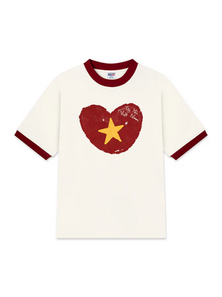 Áo Thun Ringer Relaxed Fit Tôi Yêu Việt Nam