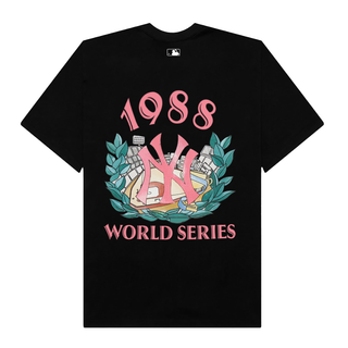 Áo Thun Oversize MLB Floral 1988 WorMLB Floral World Series