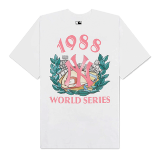 Áo Thun Oversize MLB Floral 1988 WorMLB Floral World Series