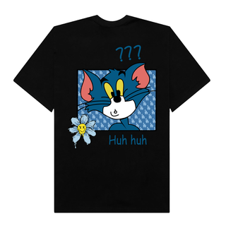 Áo Thun Oversize MLB Floral Funny Tom And Girlfriend