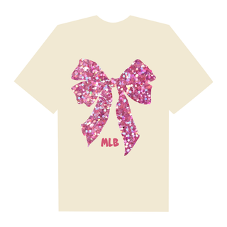 Áo Thun Oversize MLB Floral Gliiter Ribbon