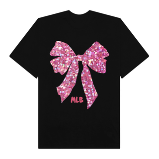 Áo Thun Oversize MLB Floral Gliiter Ribbon