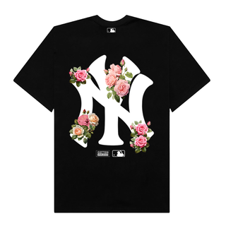 Áo Thun Oversize MLB Floral Rose Bloom