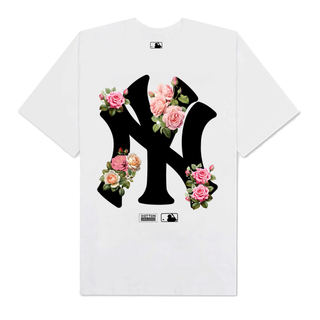 Áo Thun Oversize MLB Floral Rose Bloom