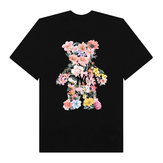 Áo Thun Oversize MLB Floral Teaddy Bear Flower