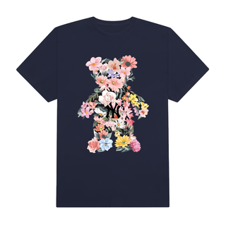 Áo Thun Oversize MLB Floral Teaddy Bear Flower