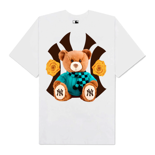 Áo Thun Oversize MLB Floral Teddy Bear