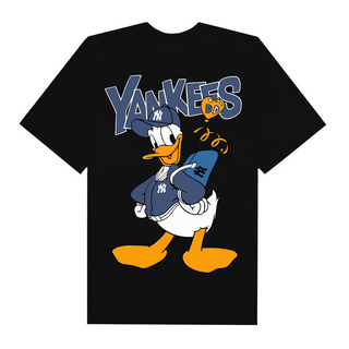 Áo Thun Oversize MLB Yankees Donald Duck