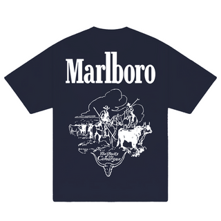 Áo Thun Oversize Marlboro The Bulls Of The Camargue