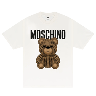 Áo Thun Oversize Moschino Brown Bear