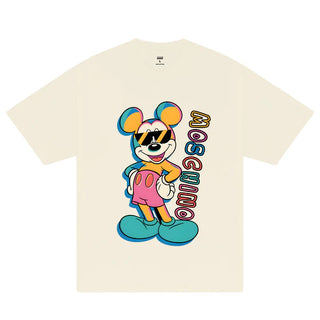 Áo Thun Oversize Moschino Colorful Mickey