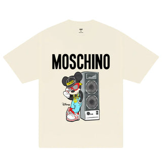 Áo Thun Oversize Moschino Cool Mickey Disney