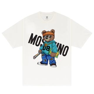 Áo Thun Oversize Moschino Funny Cool Bear