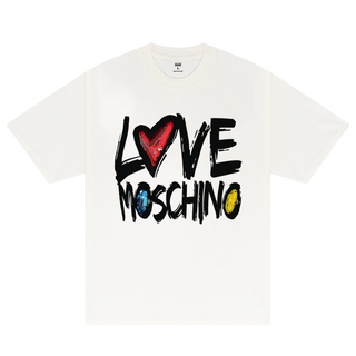 Áo Thun Oversize Moschino I Love Moschino