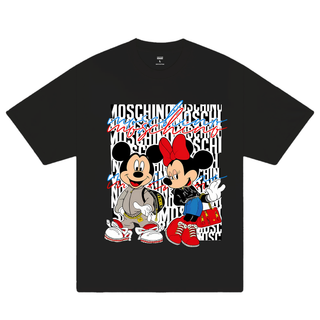 Áo Thun Oversize Moschino Mickey