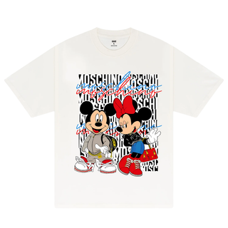 Áo Thun Oversize Moschino Mickey