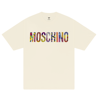 Áo Thun Oversize Moschino Retro Logo