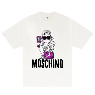 Áo Thun Oversize Moschino Shopping Girl