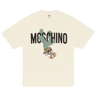 Áo Thun Oversize Moschino With Cactus