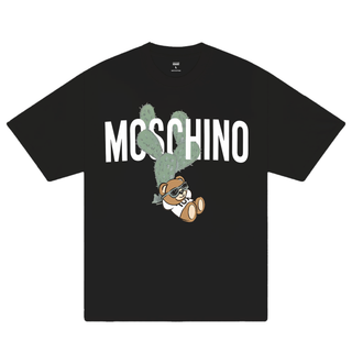 Áo Thun Oversize Moschino With Cactus