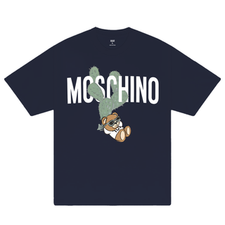 Áo Thun Oversize Moschino With Cactus