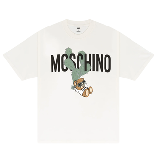 Áo Thun Oversize Moschino With Cactus