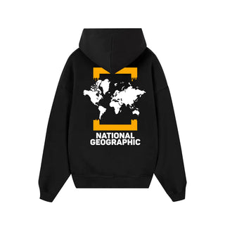 Áo Hoodie Wild Life World Map